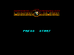Mortal Kombat 3 (Brazil) Title Screen